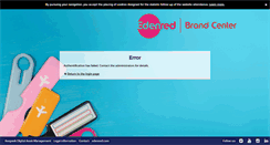 Desktop Screenshot of edenred-brandcenter.com